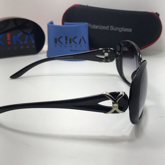 2 for 1 Sale Kika Eyewear Sunglass Black and Brown - Picture 8 of 8
